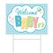 Beistle 11½in. x 15½in. Plastic Welcome Baby Yard Sign - 6 Pack